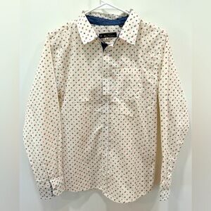 Ben Sherman Boys' Shirt, Long Sleeve Button Down Collared Shirt, Chest Pocket